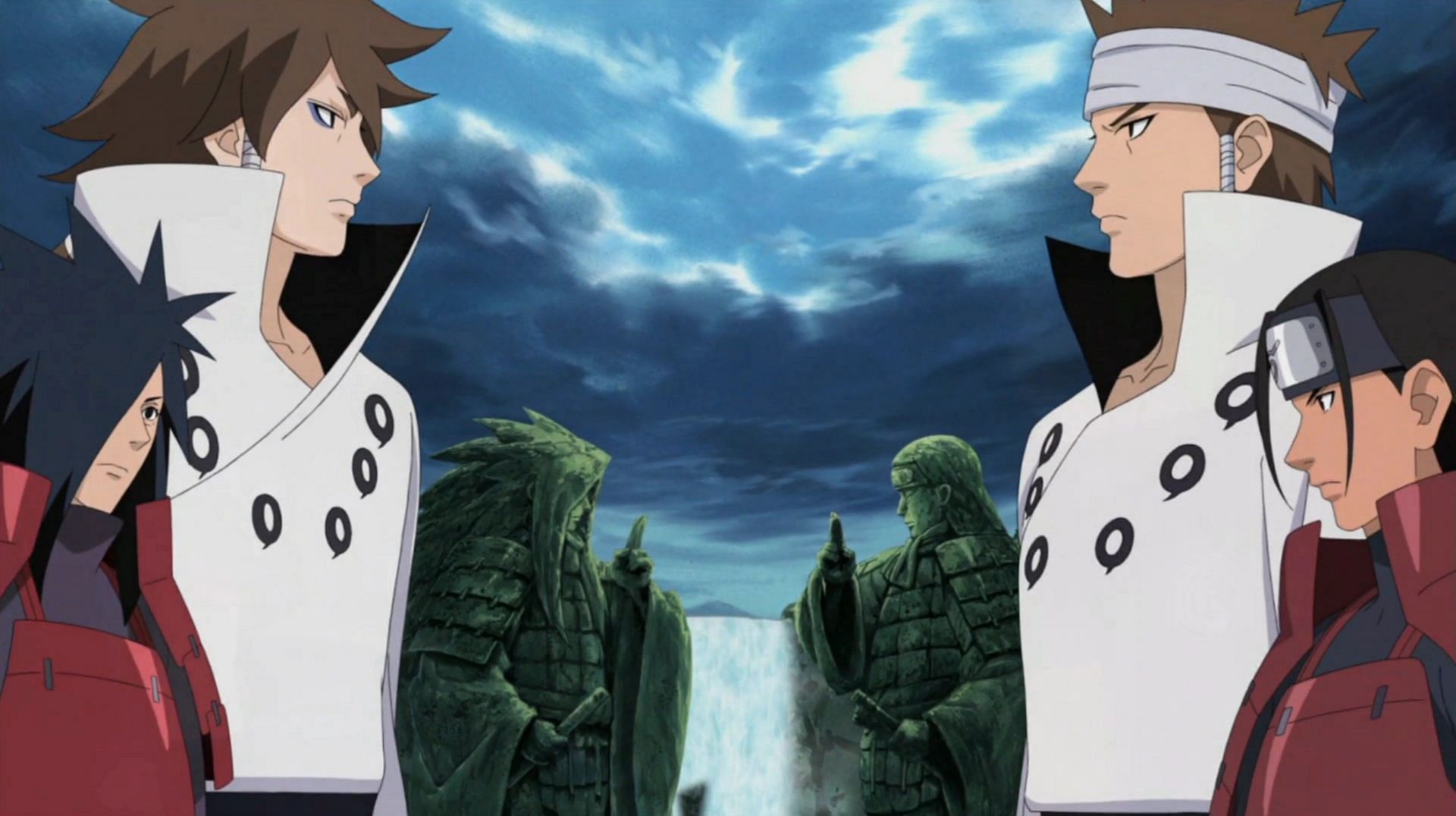 Indra, Madara, Asura, and Hashirama (Image via Studio Pierrot).